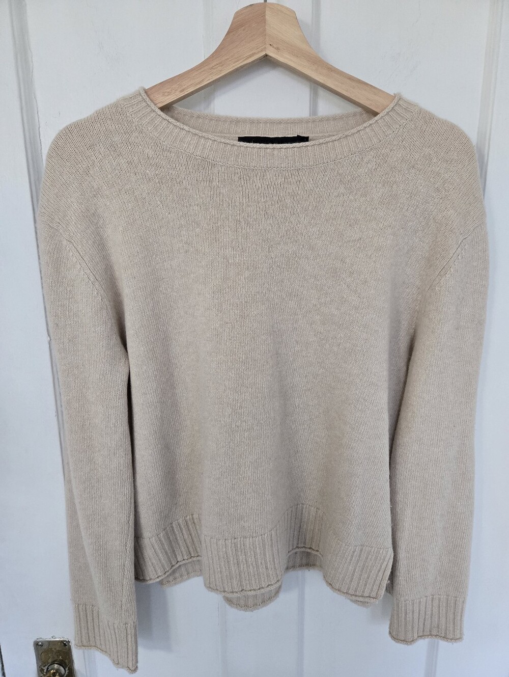 Jenni Kayne Womens Everyday Sweater Size M Quiet Luxury Wool Cashmere Blend